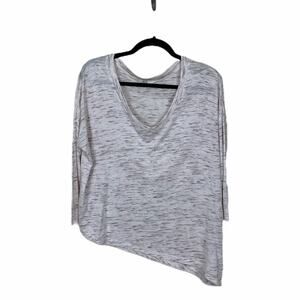 Jack BB Dakota V Neck 3/4 Sleeve Tee Beige Size M